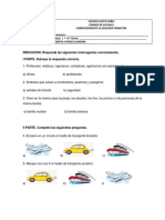 Examen de Sociales Del Segundo Trimestre 2022