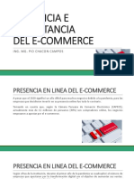 Presencia e Importancia Del E-Commerce