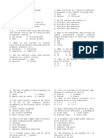 Summary of EE Questions