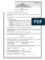 Sankalp Sheet - 1 Lecture 1: Atomic Structure (Discovery of Sub Atomic Particles & Waves)