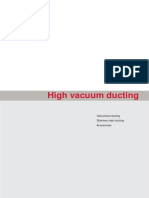 High Vacuum Ducting: Galvanized Ducting Stainless Steel Ducting Accessories