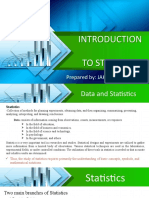 Lesson 1 Introduction To Statistics 1