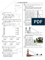 X 3-2-1 Fonctions Trigo Et Calculs de Longueurs