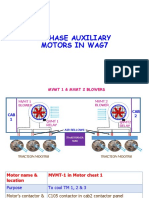 3 Phase Auxiliary Motors in WAG7