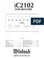 Power Amplifier: Service Manual