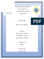 Examen Semestral, Sociología