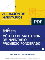 Valuacion de Inventario Promedio Ponderado