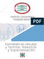 Formación en Vínculos y Familia: Maestría y Especialización