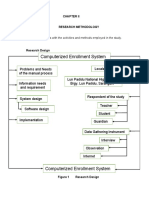 Computerized Enrollment System: This Chapter Deals With The Activities and Methods Employed in The Study