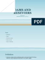 Dams and Resevoirs