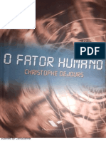 (Livro) O Fator Humano - Chistopher Dejours