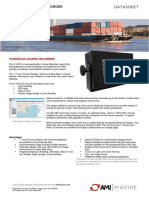 Data Sheet X-VCR - Vessel Course Recorder - Iss01