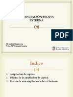 Ampliación de Capital I