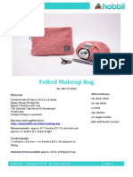 Felted Makeup Bag: Buy Yarn and Supplies Here