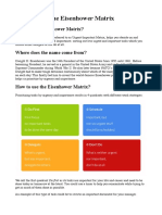 What Is The Eisenhower Matrix?