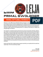 Primal Swoledier: Primal Kettlebell Workout Program