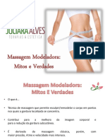 #Aula 1 - Mitos e Verdades Sobre A Massagem Modeladora