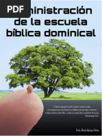 Administración de La Escuela Dominical 2021