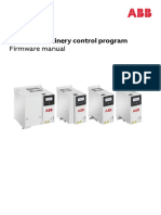 ACS380 Machinery Control Program: Firmware Manual