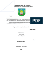 Planteamiento y Justificación Trabajo de Investigación Educativa Iii