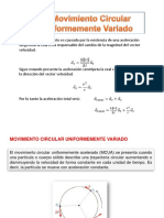 Movimiento Circular Uniformemente Acelerado