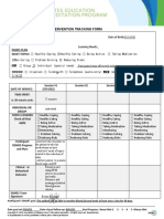 DSMES Intervention Tracking Form (Chart 7)