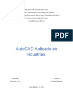 AutoCAD Aplicado en Industrias.