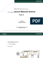 Computational Crystal Plasticity