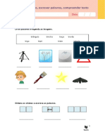 Consolidação - Dígrafos, Escrever Palavras, Compreender Texto