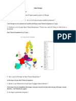 Quiz Sur L'europe