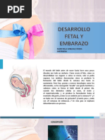 Desarrollo Embrionario, Fetal y Embarazo