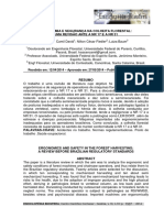 NR 31 - Ergonomia e Segurança Na Colheita Florestal