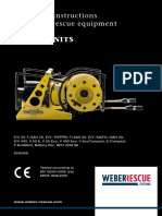 Power Units: Operating Instructions Hydraulic Rescue Equipment