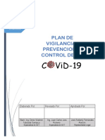 1 - Plan de Vigilancia, Prevención y Control Del Covid-19-Consorcio Totora