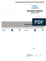 Matachana - AP4 - Water Treatment System For Steriliser - User Manual