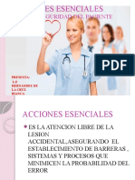 Acciones Esenciales