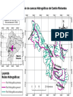 Mapa de Delimitación de Cuencas Hidrográficas