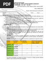 Orden Del Día Segundo Trimestre