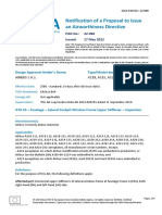 Notification of A Proposal To Issue An Airworthiness Directive