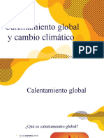 Calentamiento Global y Cambio Climatico