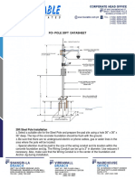 20ft Steel Pole Datasheet