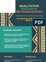 Qualitative Research Methods