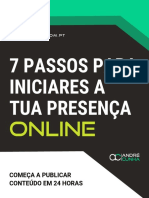 7 Passos para Iniciares A Tua Presença Online