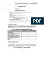 Annex 3-1 Pro-Forma Proponent CMR