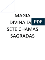 Magia Divina Das Sete Chamas Sagradas