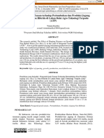 Pengaruh Jarak Tanam Terhadap Pertumbuhan Dan Produksi Jagung (Zea Mays L) Non Hibrida Di Lahan Balai Agro Teknologi Terpadu (ATP)