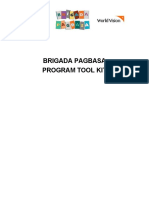 Brigada Pagbasa Tool Kit - March 5