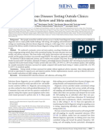 Diagnostic Infectious Diseases Testing Outside Clinics