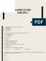 Ejercicios Grupo 1