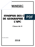 Géographie 5e